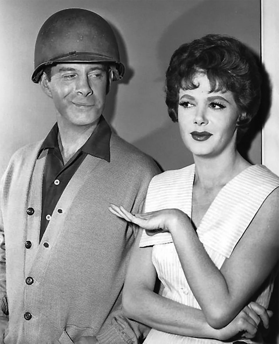 Harry Morgan and Cara Willliams in 1960's Pete and Gladys