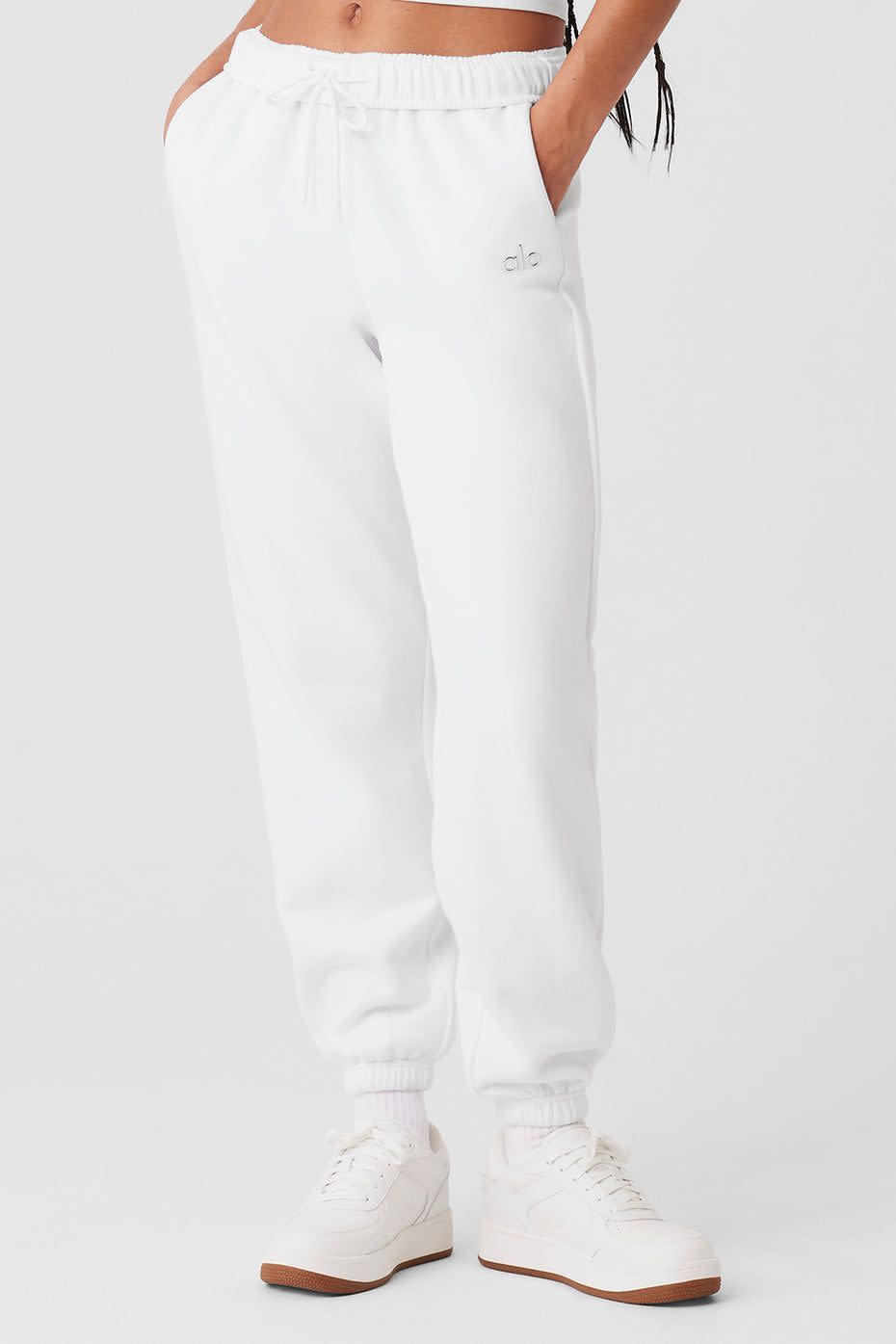 <p><a href="https://go.redirectingat.com?id=74968X1596630&url=https%3A%2F%2Fwww.aloyoga.com%2Fproducts%2Fw5942rg-accolade-sweatpant-white&sref=https%3A%2F%2Fwww.cosmopolitan.com%2Fstyle-beauty%2Ffashion%2Fa61546623%2Fhow-to-style-sweatpants%2F" rel="nofollow noopener" target="_blank" data-ylk="slk:Shop Now;elm:context_link;itc:0;sec:content-canvas" class="link rapid-noclick-resp">Shop Now</a></p><p>Accolade Sweatpant</p><p>Alo</p><p>$118.00</p>