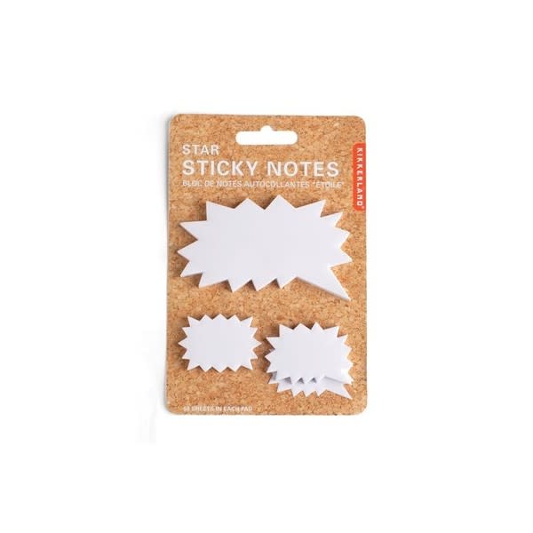 9/ Bloc-notes Bulles de BD<p> Des bloc-notes en forme de bulles de BD pour afficher vos notes de manière amusante ! Ils ont 3 tailles différentes pour s'adapter à votre humeur. 50 feuilles par bloc-notes, dimensions : 9 cm, 4,5 cm et 4 cm. </p><p> En vente sur<span>www.lageekerie.com</span>. </p><p> Prix : 2,70 euros</p>