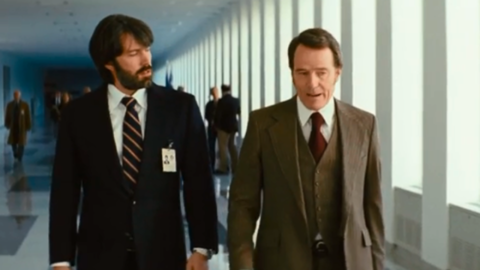 Ben Affleck and Bryan Cranston in Argo