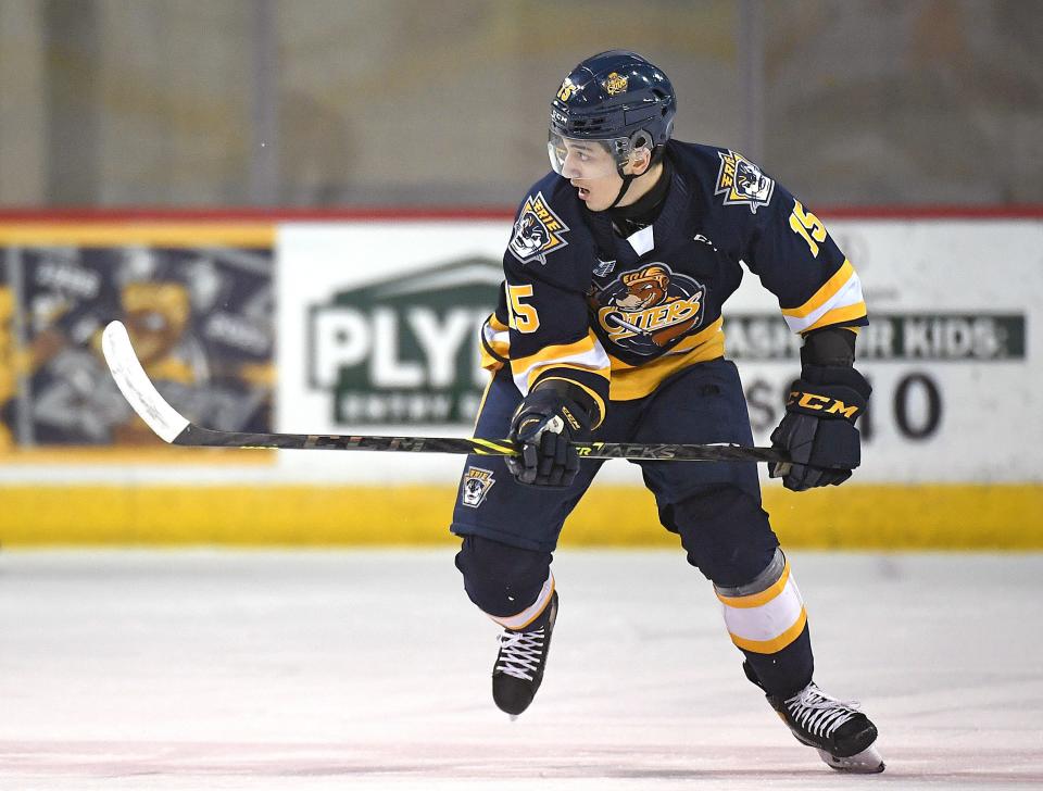 Erie Otters defenseman Christian Kyrou was selected by the Dallas Stars on Friday in the second round of the NHL Draft.