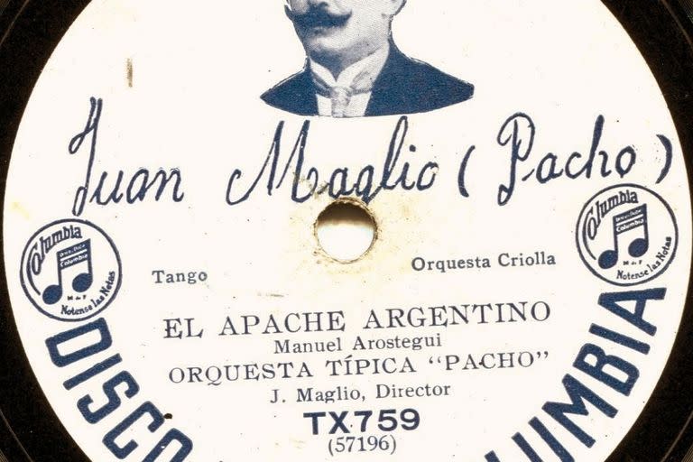 "El apache argentino", aquel famoso tango, por la orquesta de Juan Maglio
