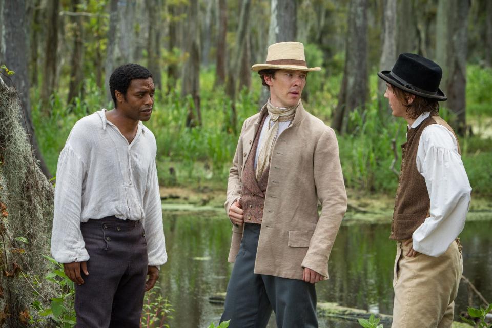 A picture of Benedict Cumberbatch in "12 Years a Slave.