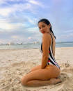 <p>Actress Olivia Munn took to Instagram to prove that <a rel="nofollow noopener" href="https://www.solidandstriped.com/" target="_blank" data-ylk="slk:Solid and Striped;elm:context_link;itc:0;sec:content-canvas" class="link ">Solid and Striped</a> is the go-to swimwear label for the A-list pack. Race you there… <em>[Photo: Instagram]</em> </p>