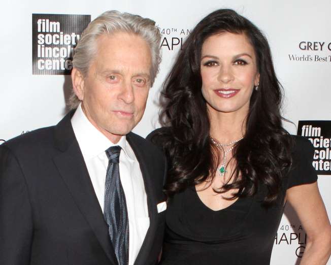 Catherine Zeta-Jones et Michael Douglas