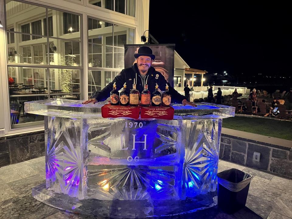 Pony up to the ice bar and enjoy a drink as part of the Finger Lakes Winter Carnival's Shop, Sip and Taste events at The Lake House on Canandaigua this weekend.