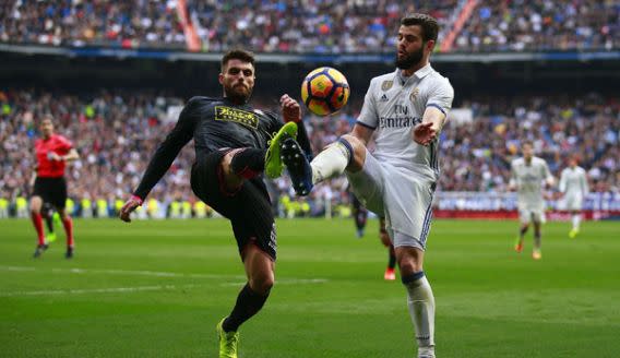 Nacho Fernández, central del Real Madrid (Foto:AP)