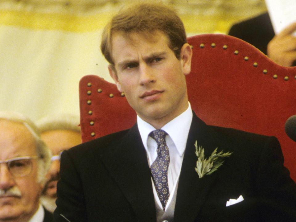 prince edward in 1986