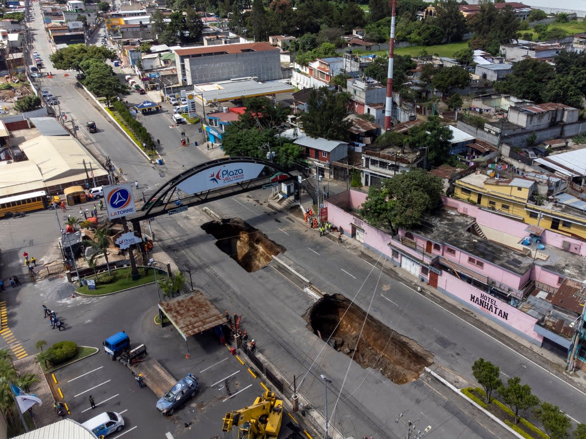 GUATEMALA-ACCIDENTE (AP)