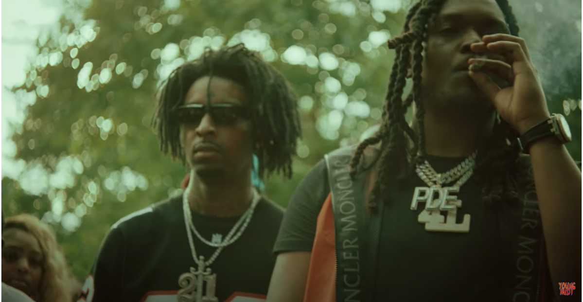 Young Nudy Breaks Down 'Peaches & Eggplants' Video With 21 Savage –  Billboard