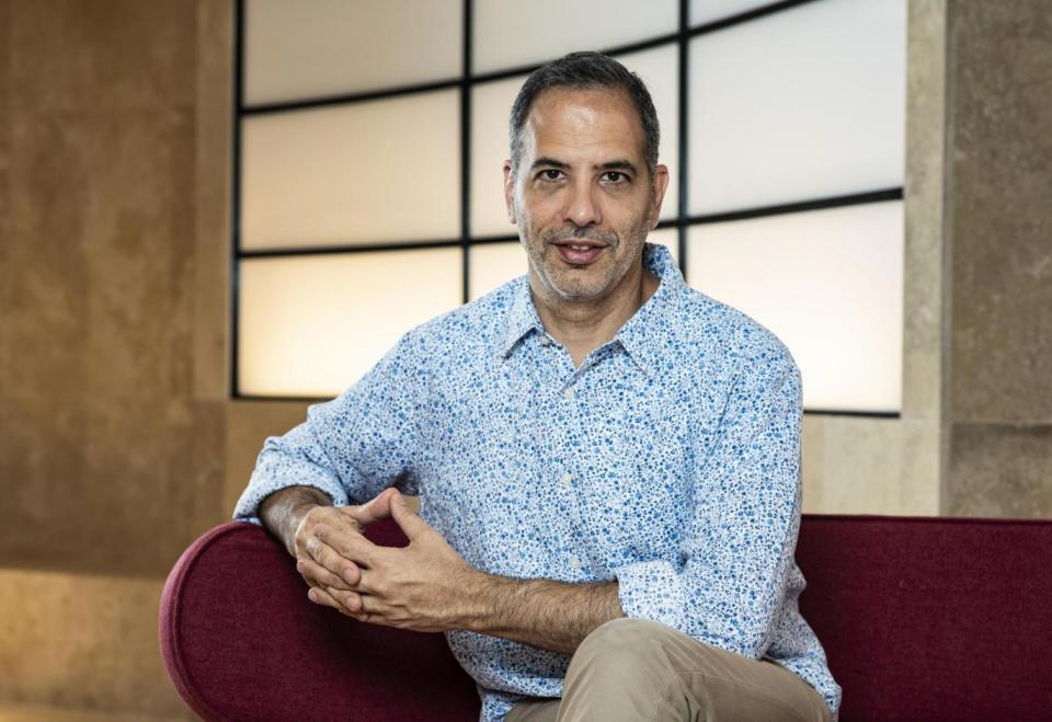 The spice boy: Ottolenghi at his new restaurant ROVI (Daniel Hambury)