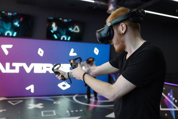 The new venue will feature virtual reality gaming