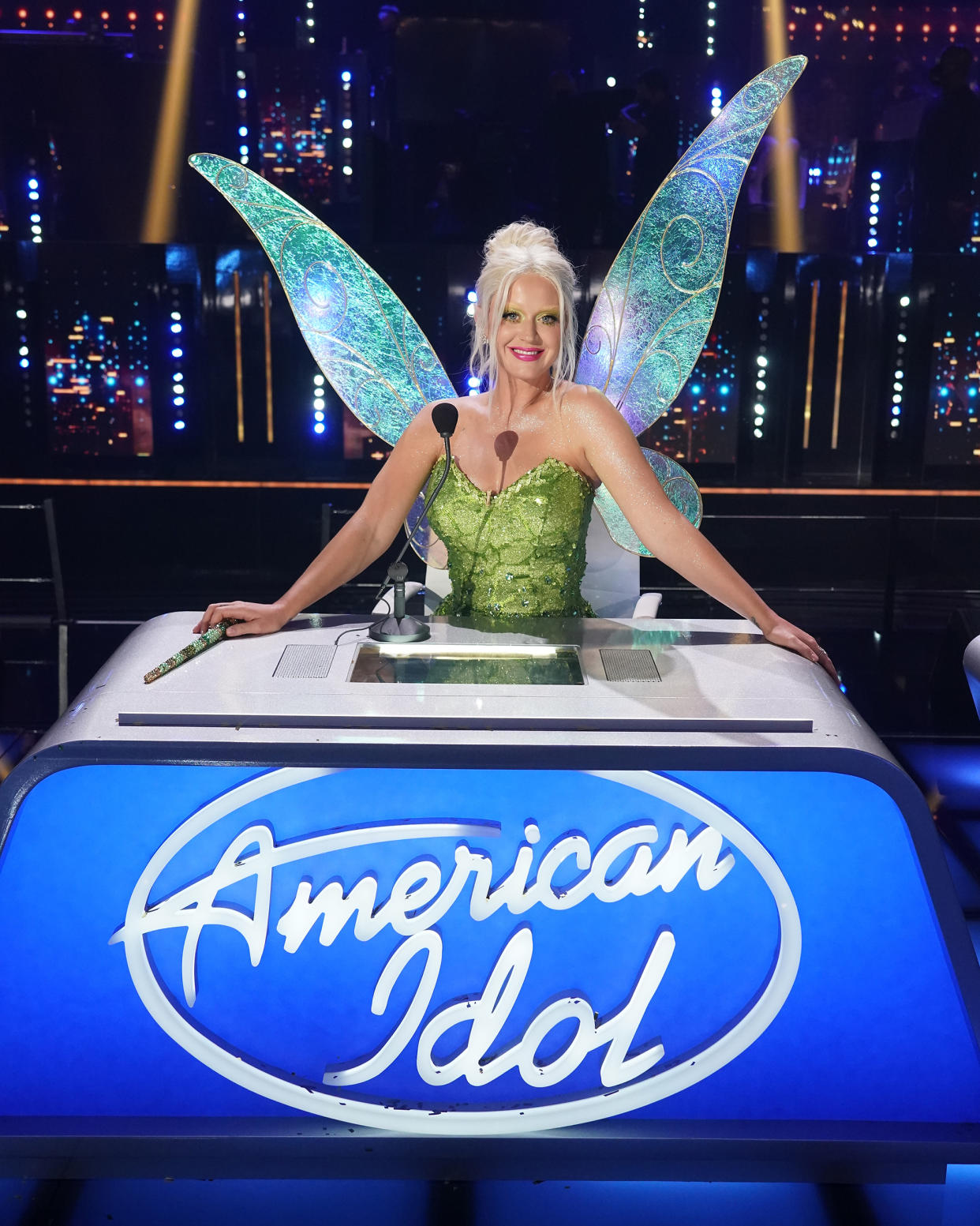 Katy Perry as Tinker Bell on 