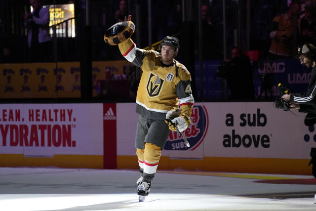 Las Vegas Golden Knights Vintage Hockey at Center Ice T-Shirt