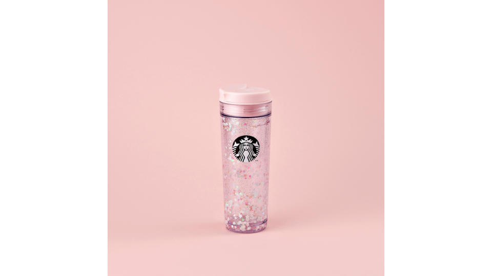 Starbucks Cherry Blossom Pink Glitter Tumbler 16oz. (Photo: Shopee SG)