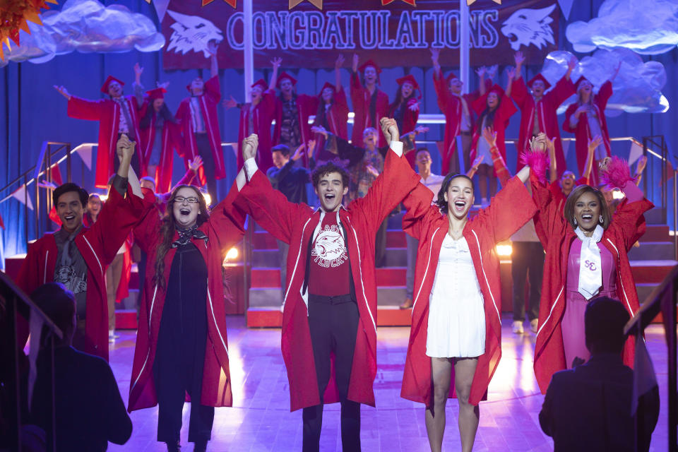 Screenshot from "High School Musical: The Musical: The Series"