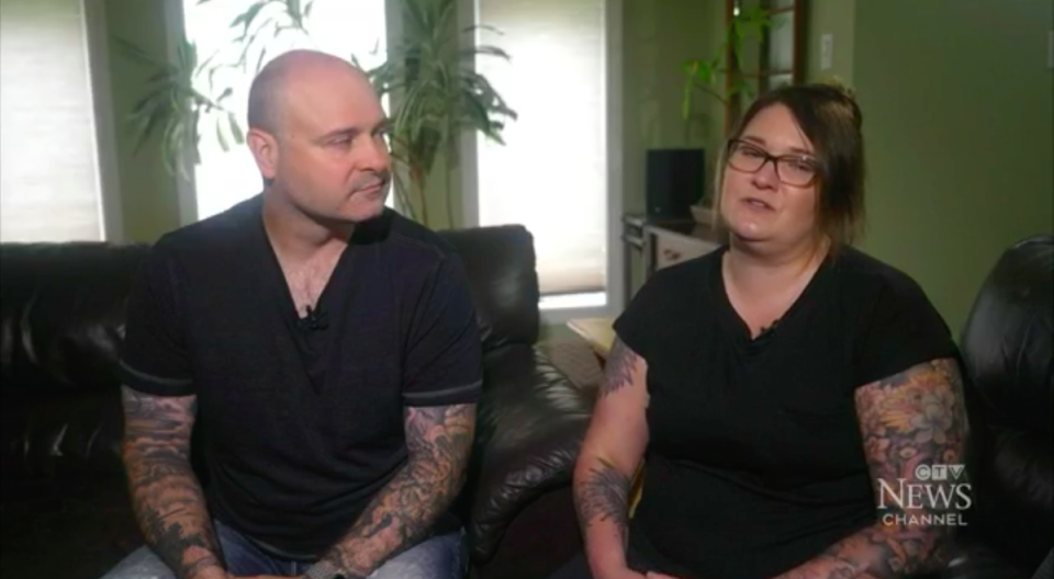 Jason Tomljanovic and Lisa Tomljanovic, the parents of 9-year-old Ellie, say that deep brain stimulation treatment was ‘life-changing’ for their daughter (CTV News/Video screengrab)