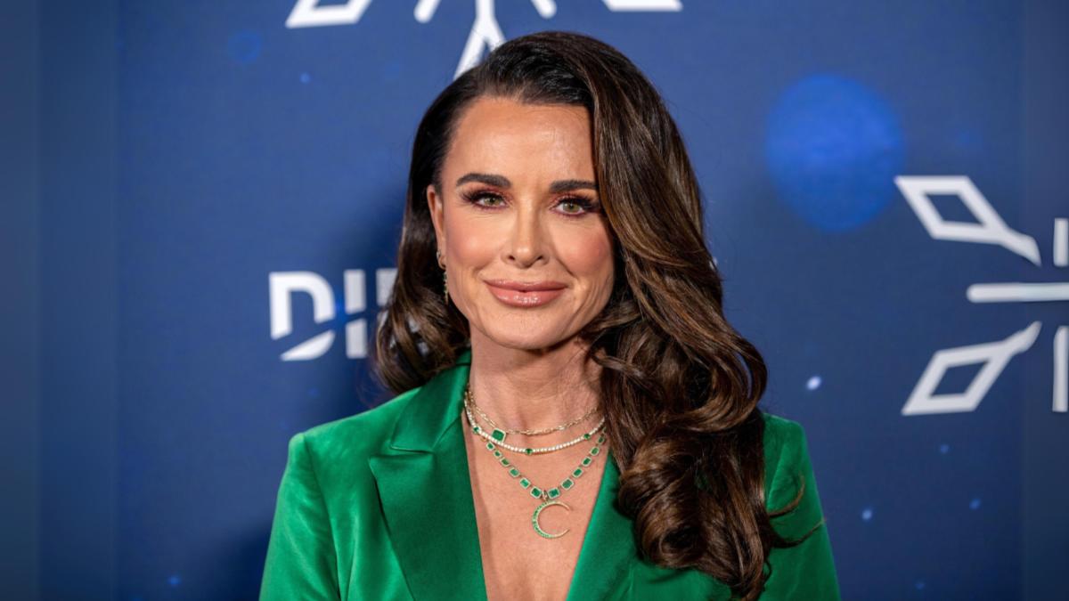 Kyle Richards, 55, uses this thickening spray for fuller hair — it’s down to 