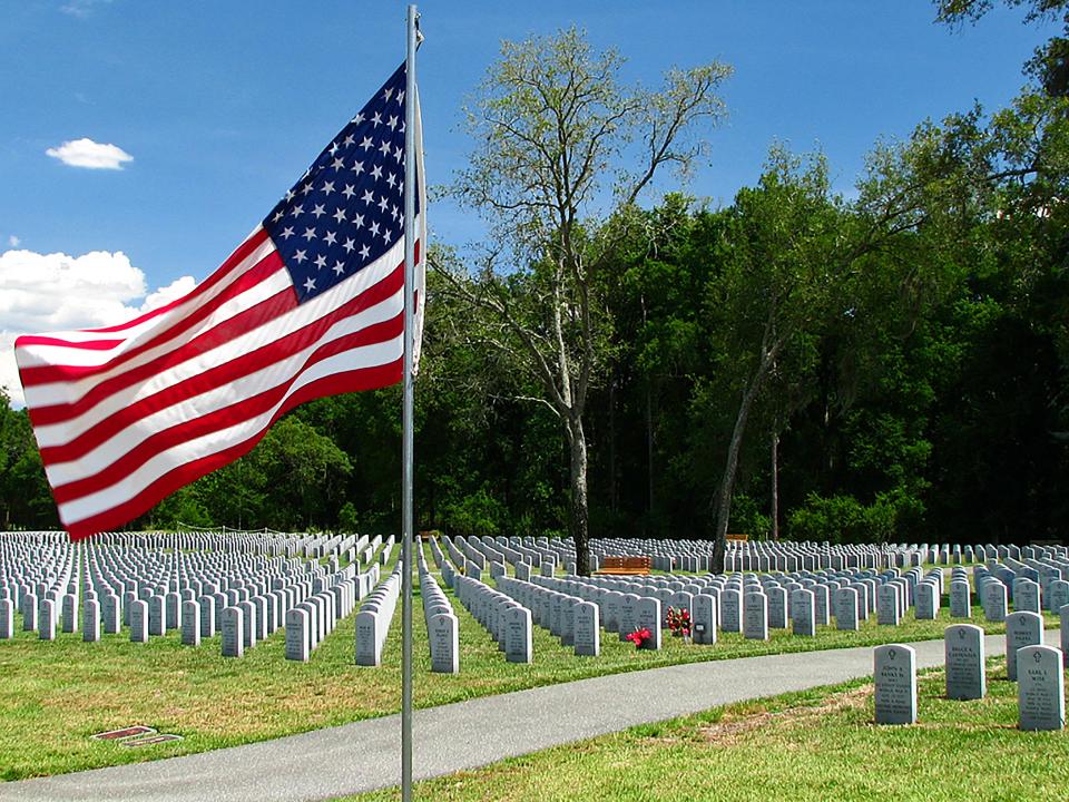 The Florida National Cemetery in Bushnell, where Doug Gardner and so many others volunteer their time, has an average of 7,000 burials a year with approximately 131,000 veterans already laid to rest.