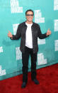 Jon Claude Van Damme arrives at the 2012 MTV Movie Awards.