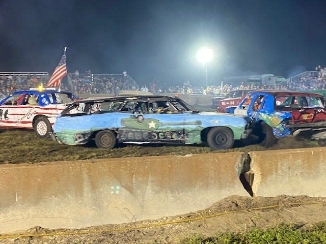 Pop's Wagon, a family heirloom for Fort Pierce locksmith Rob Gardner, fought a valiant fight, but life at the demolition derby is no fairy tale.