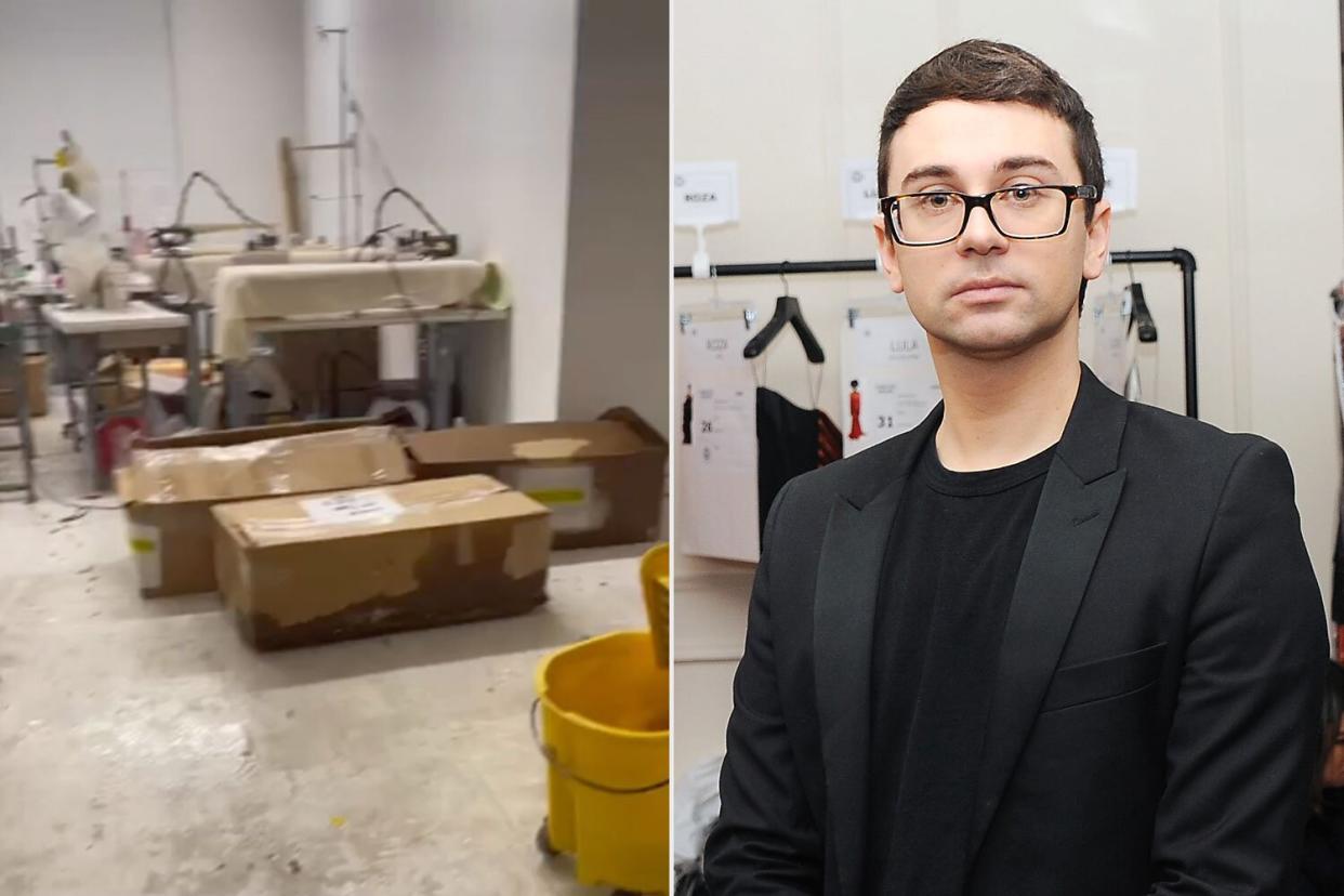 Christian Siriano's Studio Flooded by Burst Pipe While Prepping for Oscars: 'Happy Monday to Us'