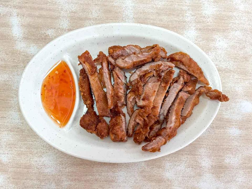 Chilli Pan Mee (Batu Rd) - Deep Fried Pork Chop