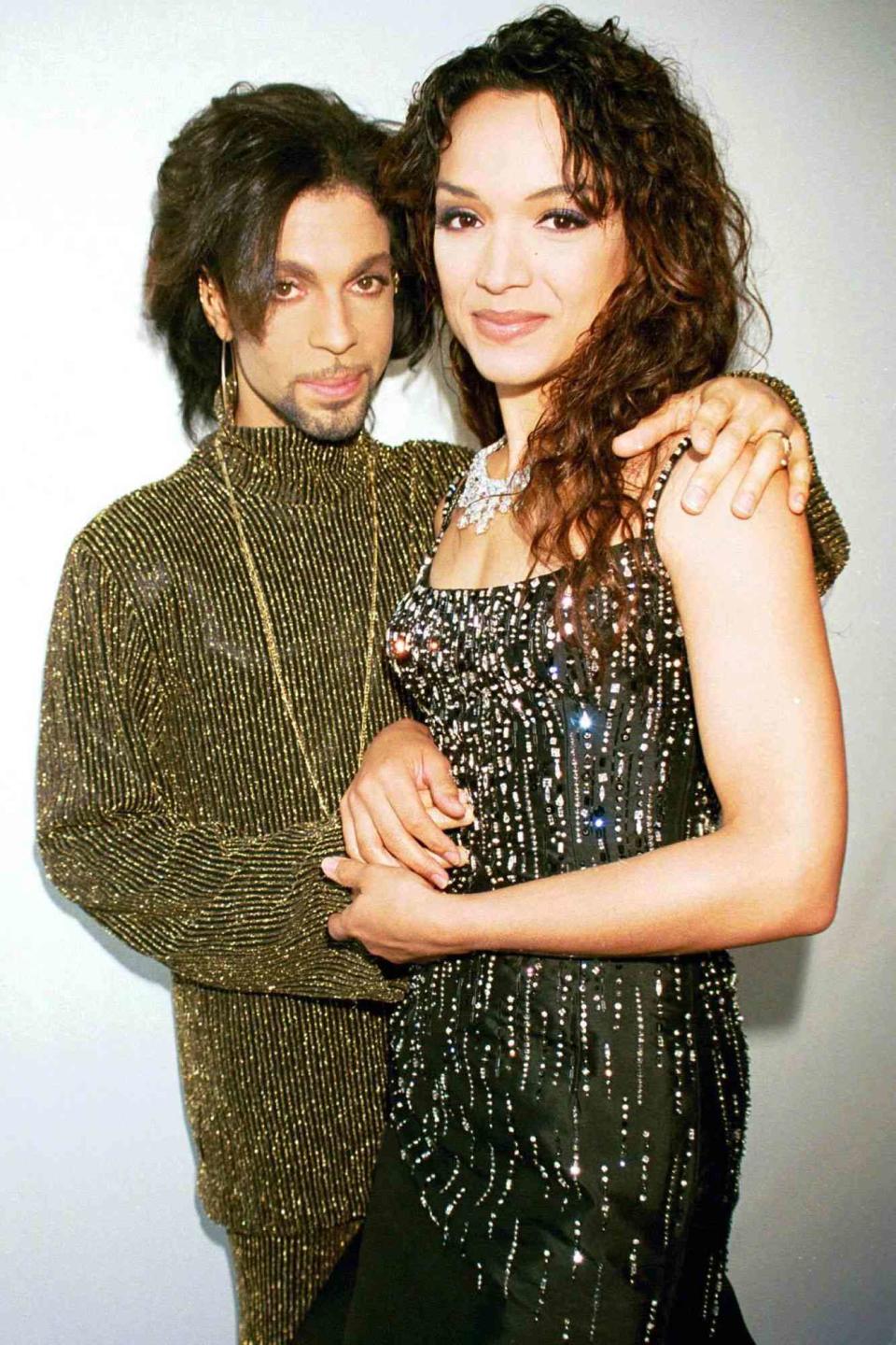 <p></p> Prince and Mayte Garcia