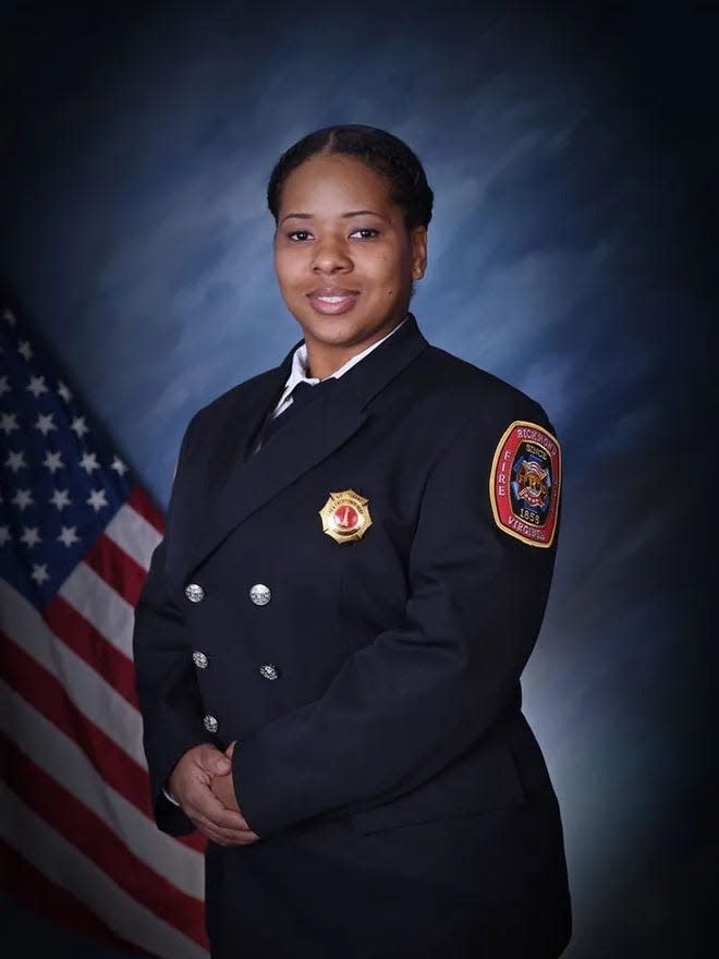 Three Thanksgivings ago in 2019, Richmond Fire Lt. Ashley Berry, pictured, was shot to death in a nighttime drive-by shooting on Sunnyside AVenue in Hopewell. Hopewell Police still are looking for the people responsible.