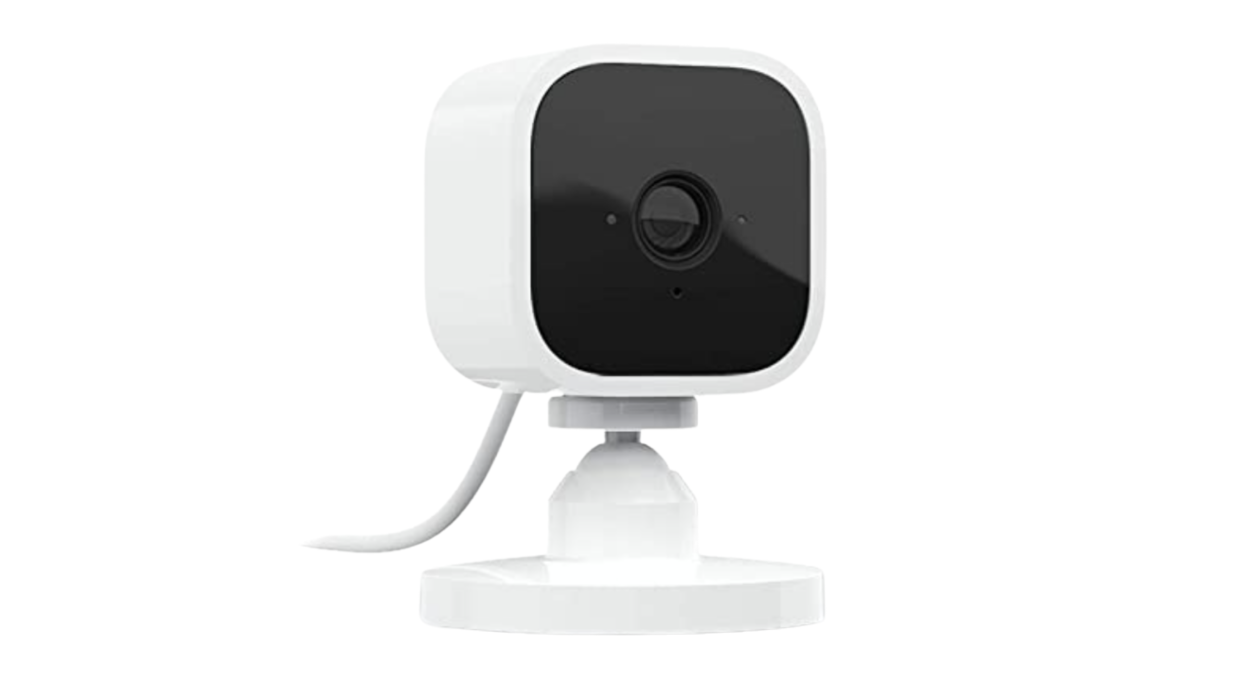 The Blink Mini 1080p HD camera gives a whole new meaning to smart. (Photo: Amazon)