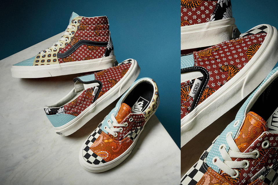 La collection Tiger Patchwork signée Vans