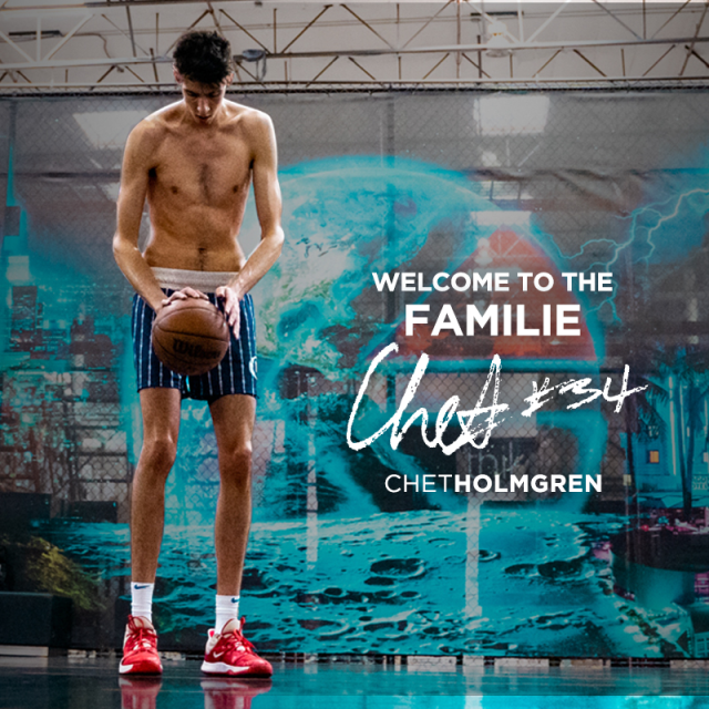 NBA Draft Pick Chet Holmgren Signs Massive Ethika Underwear Deal