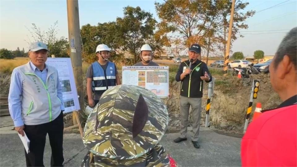 雲林第二選區藍綠「建設牌」拚戰　劉建國爭取4千萬預算改善農水路