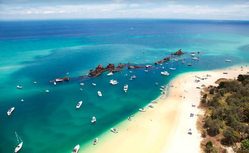 <p>Being on a cruise doesn’t necessarily mean you have to stay on the boat the whole time. Day trips are available, like the Moreton Island stop-off in Queensland. Once on shore, there’s plenty of activities to ensure some fun in the sun.<br>Photo: Supplied </p>