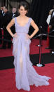 But Kunis really broke out the lace when she wore this lavender Atelier Versace gown made especially for her at the 2011 Oscars. Why can't there be a statuette for Best Dressed of the Night? (2/27/2011)