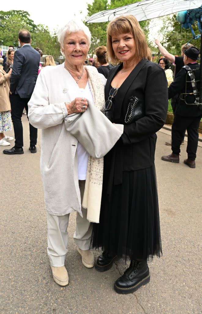 dame judi dench chelsea flower show