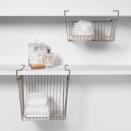 <p>The <span>Threshold Stackable Hanging Bin</span> ($15-$20) will let you use the space in between cabinet shelves that usually gets wasted. You can even interlink a few of them to create your own shelving space. It's perfect for pantries, linen closets, and so much more.</p>