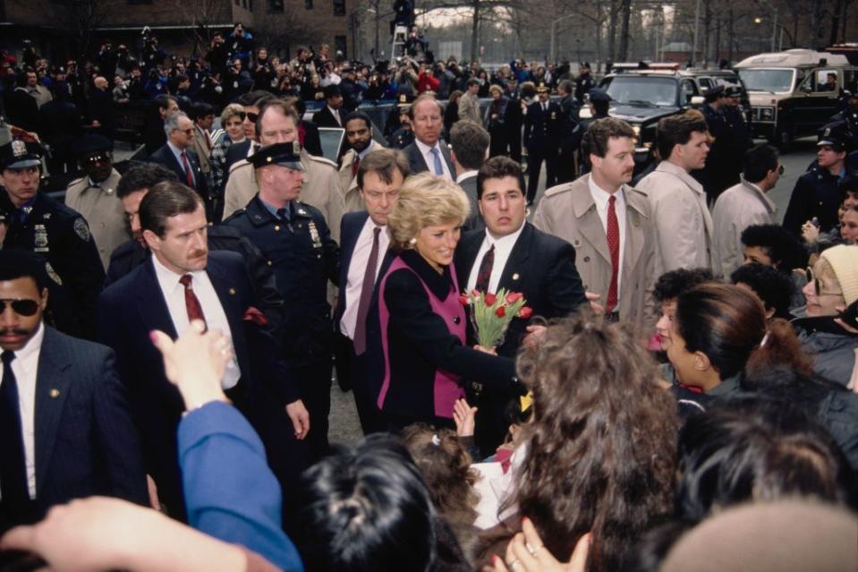 <p>The next day, Diana visited the Henry Street Settlement on the Lower East Side. The nonprofit organization provides social services, education, and healthcare to some of New York's underserved residents.</p>