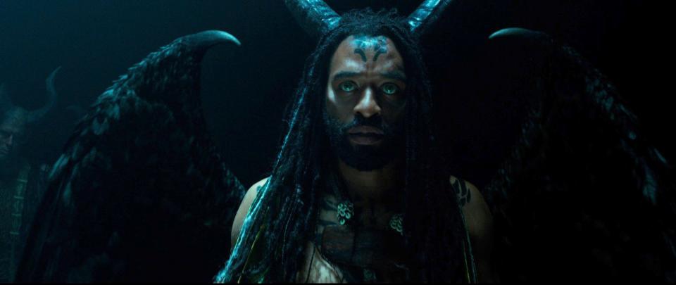 Chiwetel Ejiofor plays the winged dark fey Conall in 