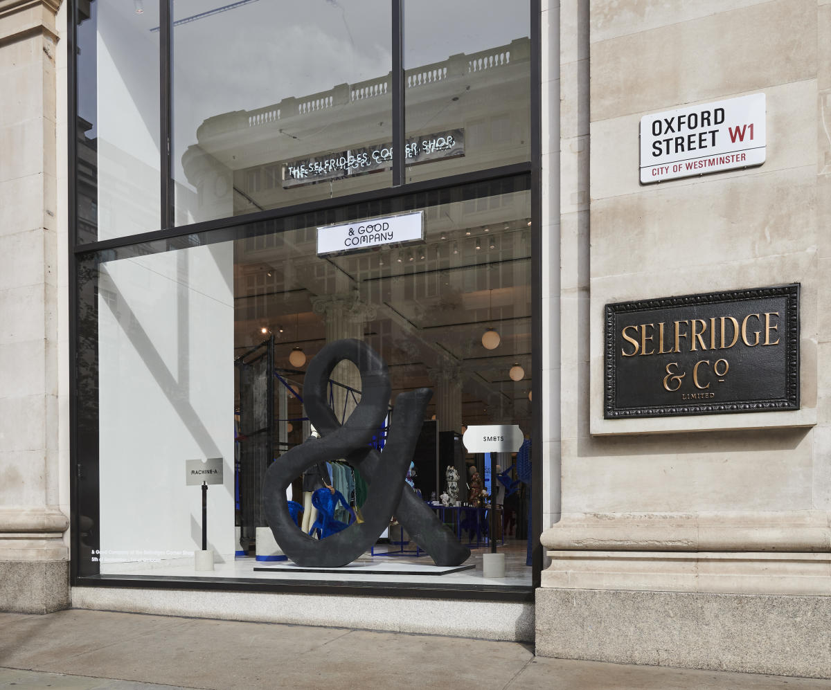 Machine-A and Smets Take Over Selfridges Corner Shop for Fashion