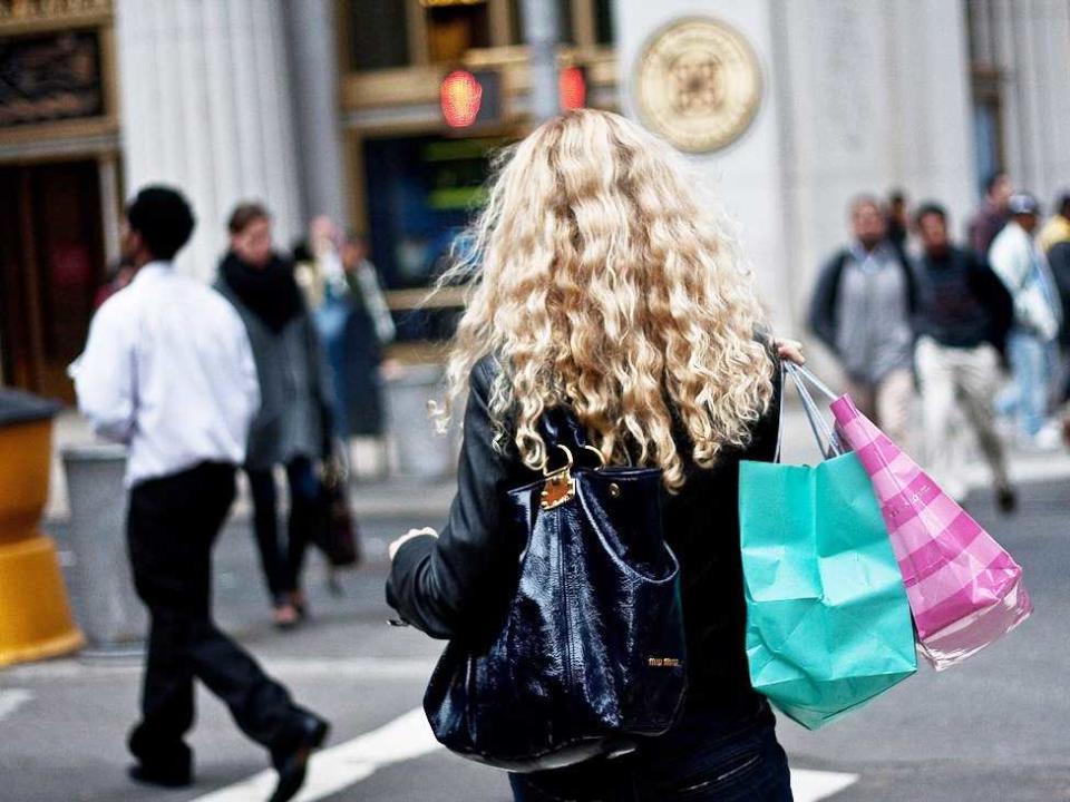 Woman with Shopping Bags_Edited