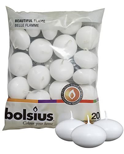 <p><strong>BOLSIUS</strong></p><p>amazon.com</p><p><strong>$13.19</strong></p><p><a href="https://www.amazon.com/dp/B0077QFTLK?tag=syn-yahoo-20&ascsubtag=%5Bartid%7C10057.g.42027509%5Bsrc%7Cyahoo-us" rel="nofollow noopener" target="_blank" data-ylk="slk:Shop Now" class="link ">Shop Now</a></p><p>Crowd-favorite European brand Bolsius offers floating candles with an egg-like shape. If you're helping your <a href="https://www.housebeautiful.com/shopping/g4768/best-friend-gifts/" rel="nofollow noopener" target="_blank" data-ylk="slk:bestie" class="link ">bestie</a> with their upcoming wedding reception, these premium candles have been tested countless times by reviewers, who were thrilled with how long they lasted. Unlike other floating candles, they retain their shape even after burning. </p>