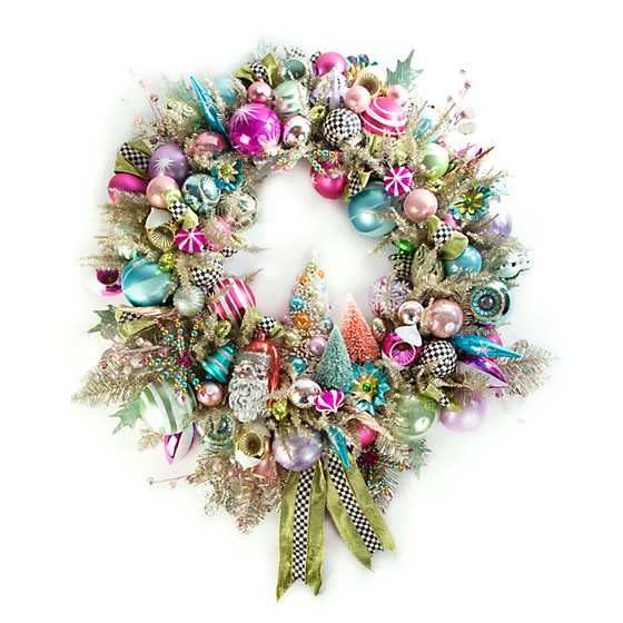 24) Home Sweet Snow Wreath