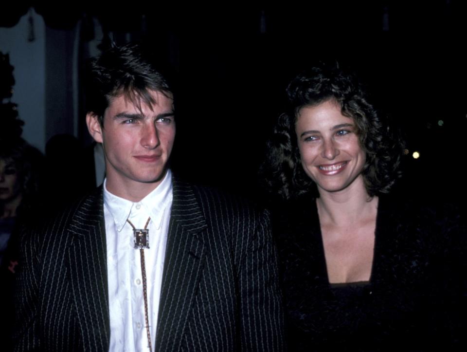 Tom Cruise & Mimi Rogers