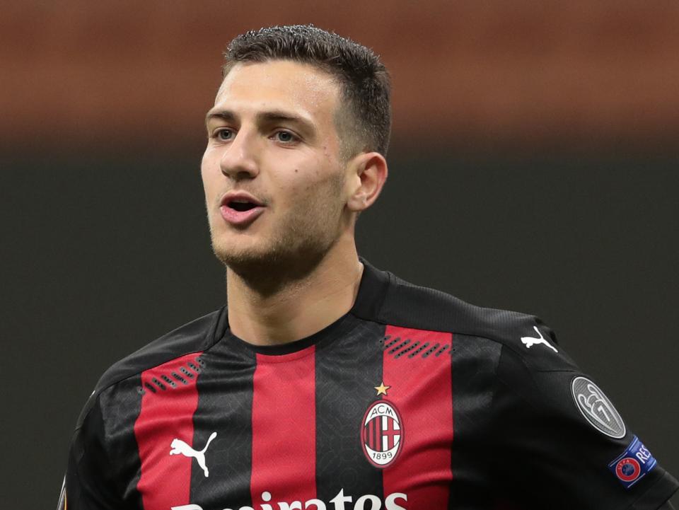 AC Milan defender Diogo Dalot (Getty Images)