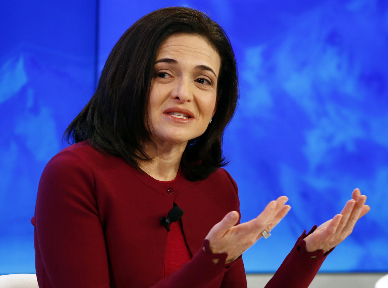 Facebook COO Sheryl Sandberg (Photo: Ruben Sprich / Reuters)