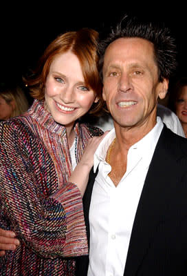 Bryce Dallas Howard and Brian Grazer at the Hollywood premiere of Universal Pictures' Friday Night Lights