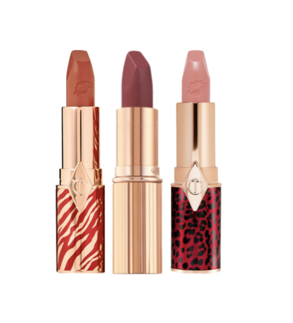 Charlotte's Iconic Lipstick Trio (photo via Charlotte Tilbury)