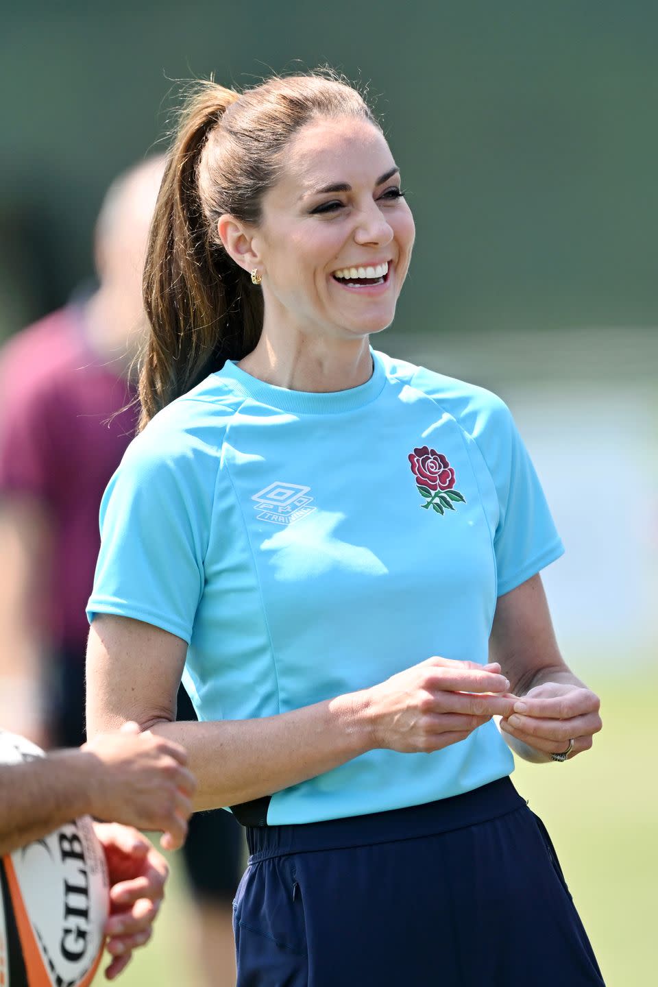 the princess of wales visits maidenhead rugby club