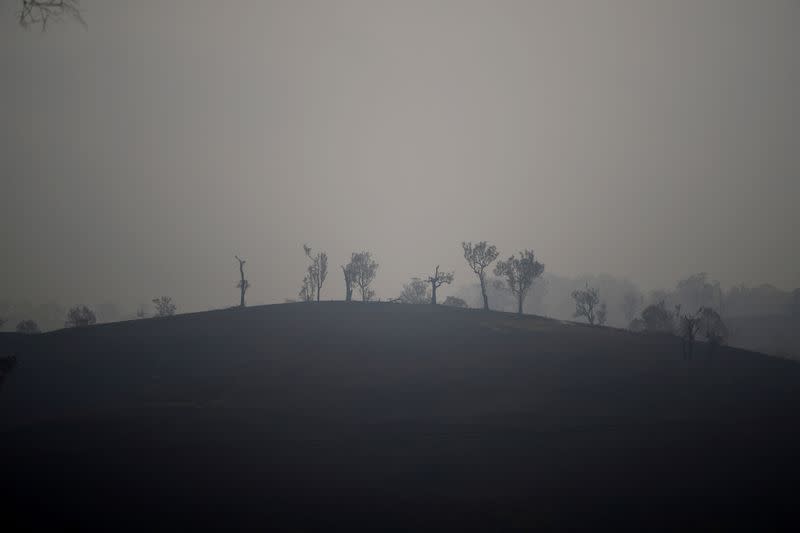 FILE PHOTO: Bushfires in Cobargo, Australia